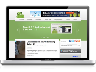 DroidSoft.fr blog Android francophone